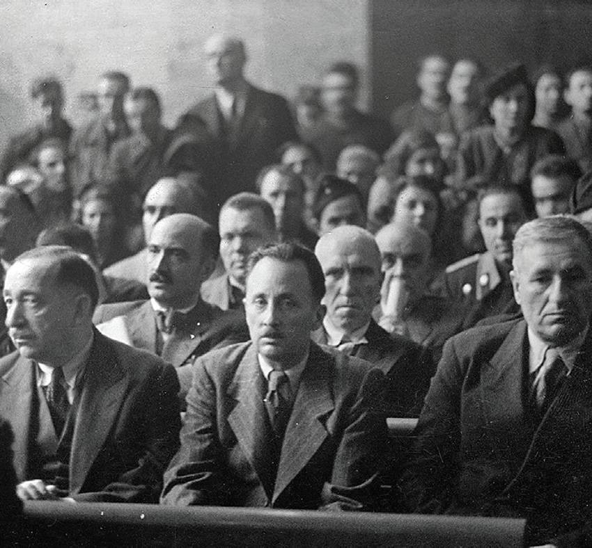 Част от осъдените от т.н. Народен съд